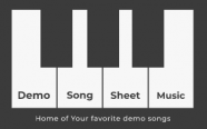 Demo Song Sheet music store website